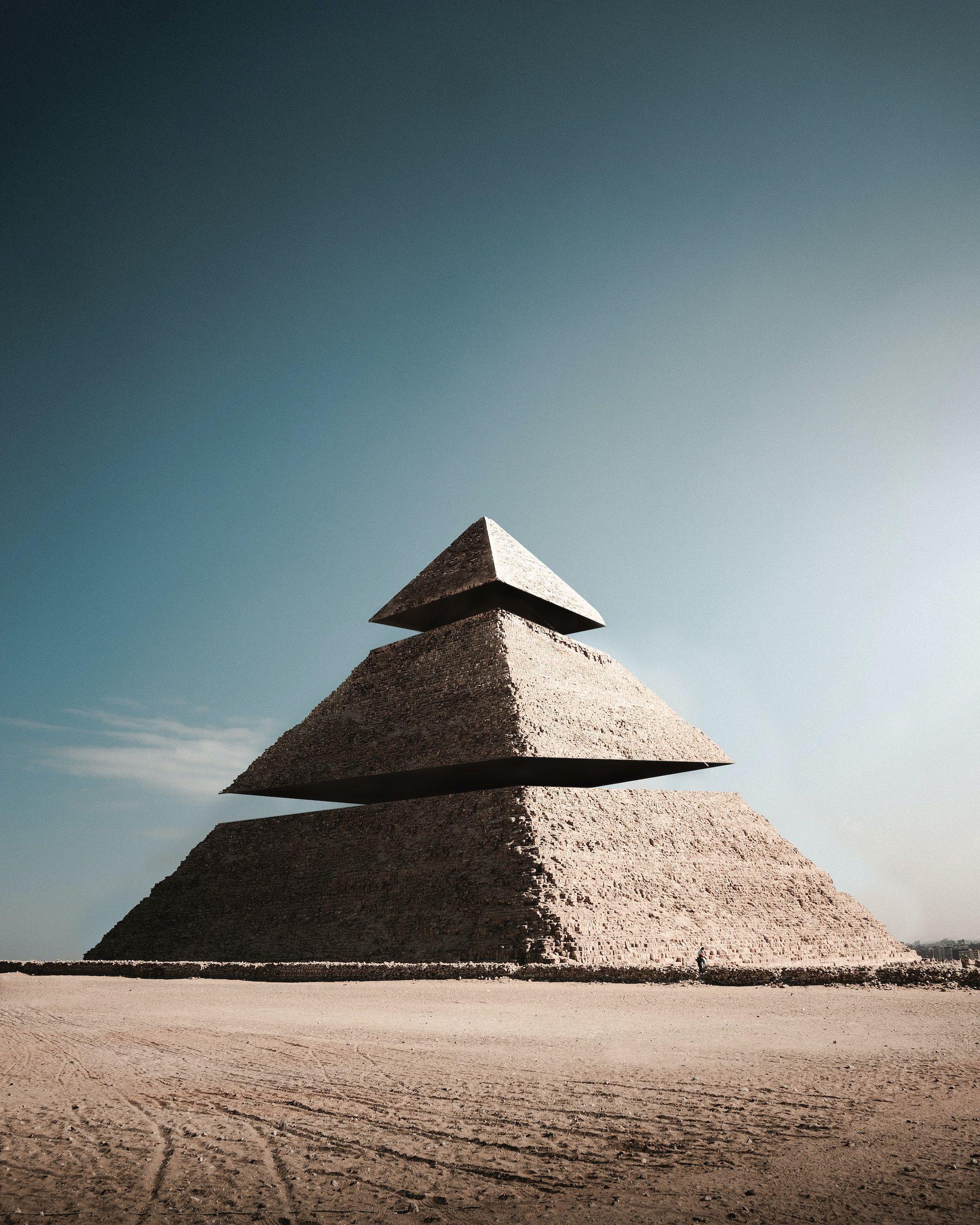 image of a pyramid